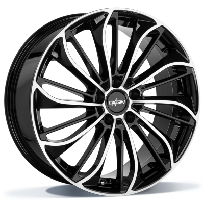 Oxigin 29 Oxsoul - black full polish - 8J x 19inch ET43 5x112 naaf 66.6
