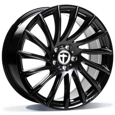 Tomason TN16 - Black painted - 8.5J x 19inch ET40 5x114.3 naaf 72.6