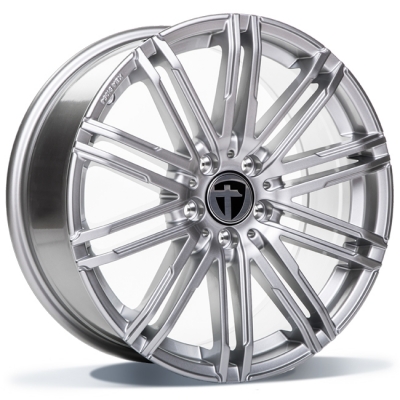 Tomason TN18 - Bright Silver - 8J x 18inch ET50 5x120 naaf 65.1