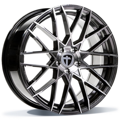Tomason TN19 - Dark Hyper black polished - 9J x 21inch ET35 5x112 naaf 72.6