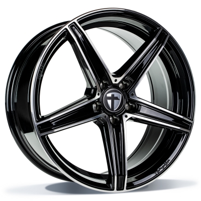 Tomason TN20 - Black Polished - 8.5J x 20inch ET45 5x108 naaf 72.6