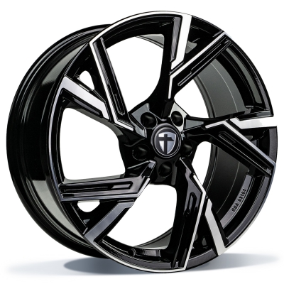 Tomason AR1 - Black Diamond Polished - 9J x 20inch ET40 5x112 naaf 66.6