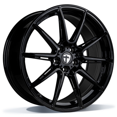 Tomason TN27 - black painted - 8.5J x 19inch ET45 5x114.3 naaf 72.6