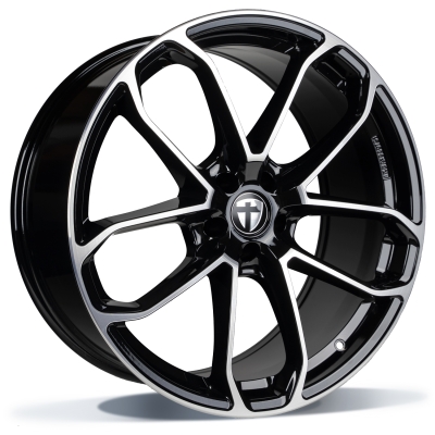 Tomason AR2 - black polished - 9.5J x 21inch ET44 5x114.3 naaf 64.1