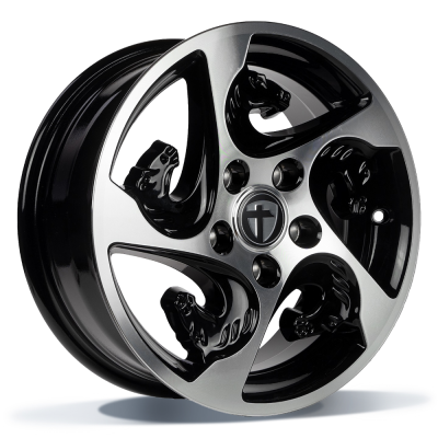 Tomason TR-Horse - blackpolished - 6J x 15inch ET30 5x112 naaf 66.5