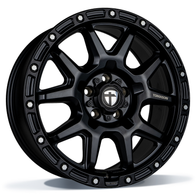 Tomason TN Offroad II - Black - 8J x 18inch ET45 5x108 naaf 72.6