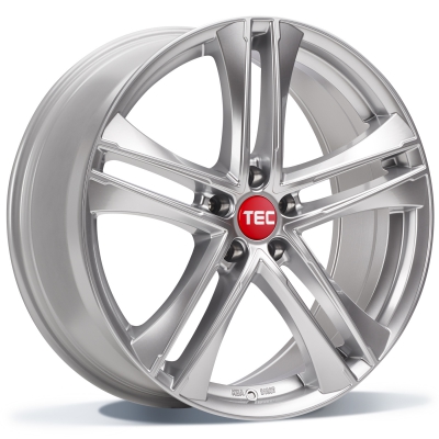 TEC AS4 EVO - hyper silver - 8.5J x 20inch ET35 5x120 naaf 72.6