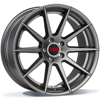 TEC GT7 - gun metal - 9J x 21inch ET51 5x130 naaf 71.6