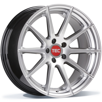 TEC GT7 - hyper silver - 9J x 21inch ET51 5x130 naaf 71.6