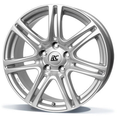 RC Design RC28 - Kristal zilver (KS) - 6.5J x 15inch ET38 5x100 naaf 57.1