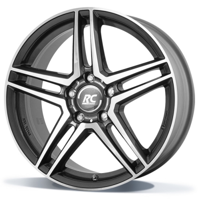 RC Design RCD17 - Himalaya grey front gepolijst (HGVP) - 6.5J x 16inch ET44.5 5x112 naaf 66.6