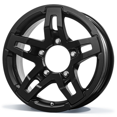 RC Design RC33X - Satin zwart mat (SBM) - 5.5J x 15inch ET5 5x139.70 naaf 108.3