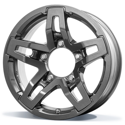 RC Design RC33X - Titan metallic ( TM) - 5.5J x 15inch ET5 5x139.70 naaf 108.3
