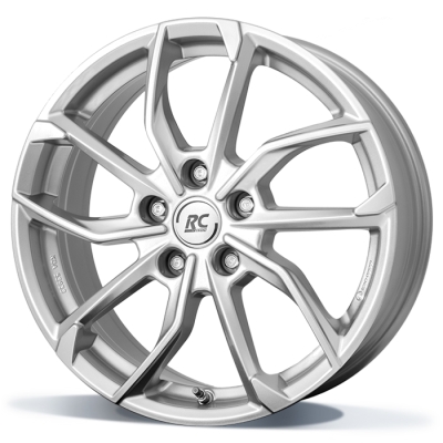RC Design RC34 - Kristal zilver (KS) - 8J x 18inch ET45 5x112 naaf 57.1