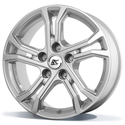 RC Design TDG2 - Kristal zilver (KS) - 7J x 16inch ET40 5x114.3 naaf 60.1