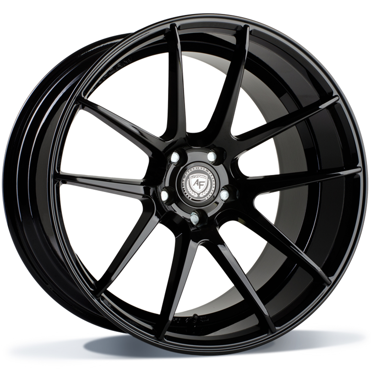 Art Form AF303 - Black Painted - 12J x 20inch ET55 5x130 naaf 71.6