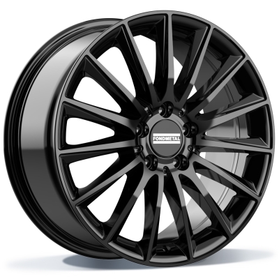 Fondmetal AIDON (FMI04) - GLOSSY BLACK - 8J x 19inch ET38 5x112 naaf 66.5