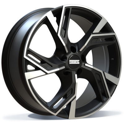 Fondmetal ATENA (FMI07) - MATT BLACK MACHINED - 8J x 18inch ET42 5x108 naaf 63.4