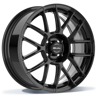 Fondmetal 9ESSE (8200) - GLOSSY BLACK - 7J x 17inch ET35 4x98 naaf 58.1