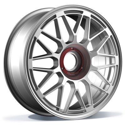 Fondmetal 9EVO Monodado - GLOSSY SILVER - 9J x 20inch ET51 15x130 naaf 0