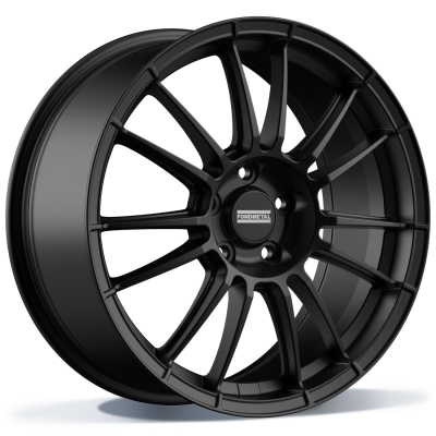 Fondmetal 9RR - MATT BLACK - 11J x 20inch ET70 5x130 naaf 71.6