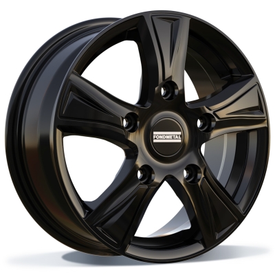 Fondmetal PRO1 (8500) - GLOSSY BLACK - 6.5J x 16inch ET51 5x120 naaf 65.1