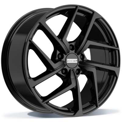 Fondmetal TAARA (FMI16) - GLOSSY BLACK - 10J x 22inch ET21 5x112 naaf 66.5