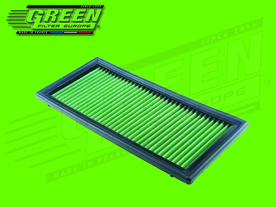 GREEN Vervangingsfilter Toyota Yaris (XP9) II 2006-2011 11/2008- 1.4 D-4D 66kw ca. 305x139mm