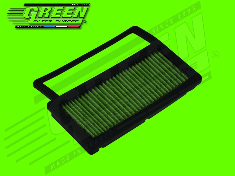GREEN Vervangingsfilter Fiat/Abarth 500 [150], 500L 2007- 500 2008- 1.4 16V Abarth turbo 99k/103kw