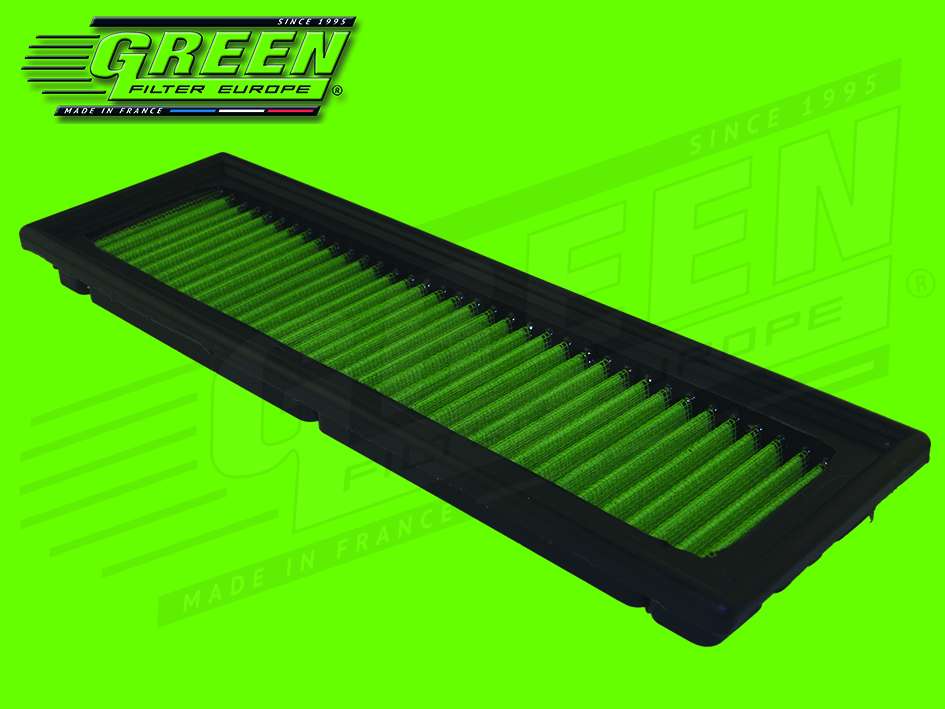 GREEN Vervangingsfilter Peugeot 207/207CC 2006- 1.4 53kW mot.T43A t/m chassis ORGA 12410