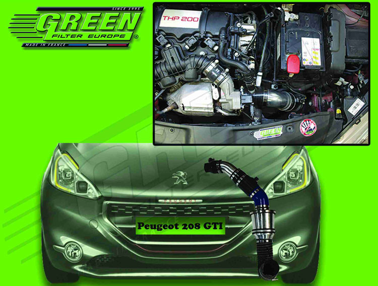 GREEN Performance Kit Peugeot 208 1.6 THP 153kw 2014-