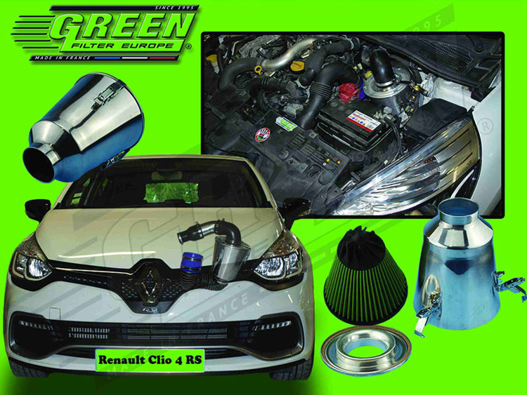 GREEN Performance Kit Renault Clio 4 RS/RS Trophy 03/2013-