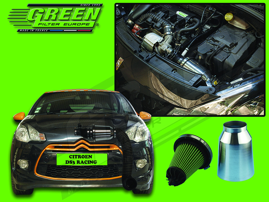 GREEN Performance Kit Citro&euml;n DS3 1.6 16 THP RACINGDynaTwist 2010>