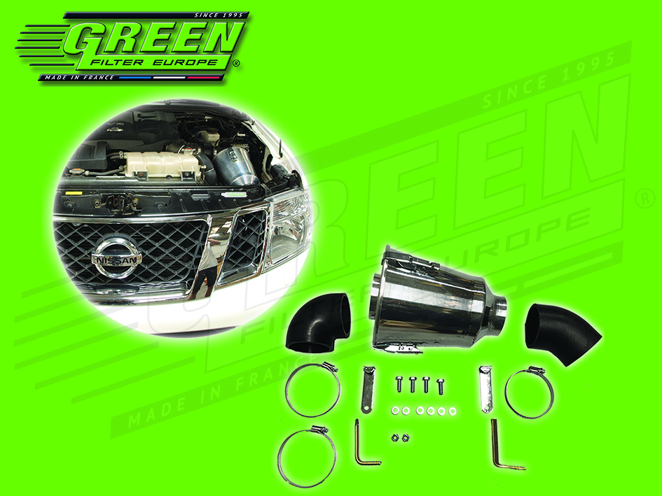 GREEN Performance Kit Nissan Navara 3.0 DCI 170kw DynaTwist XL [D40] 2005>