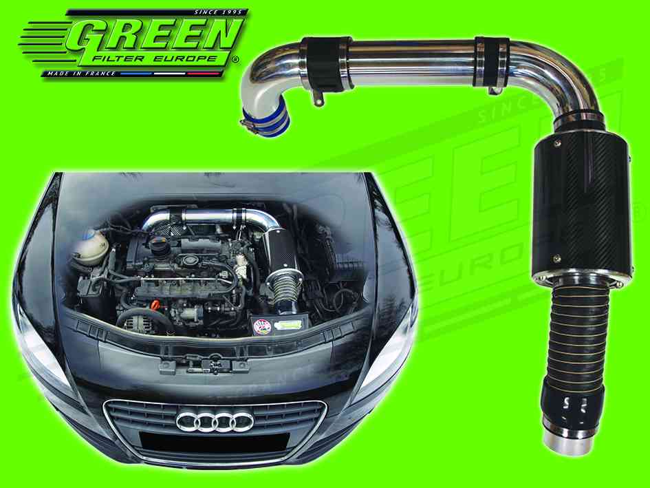 GREEN Performance Kit Audi TT 2.0 TFSI 147kw mc.BWA/BPY Carbon Airbox
