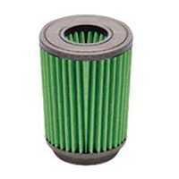 GREEN Universeel filter Cilindrisch twin-cone &Oslash; 60mm flens Inox top - 200mm hoog, diameter 100mm