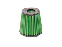 GREEN Universeel filter Conische twin-cone &Oslash; 75mm flens Inox top - 200mm hoog, basis 152mm , top 120mm
