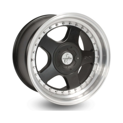 Keskin KT1 - BLACK LIP POLISH - 10J x 18inch ET25 5x100 naaf 72.6