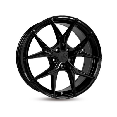 Keskin KT19 - BLACK PAINTED - 8J x 18inch ET40 5x114.3 naaf 72.6