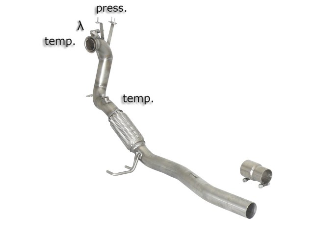 Ragazzon Vervangingspijp VW Beetle (typ 5C) 2011-2019 - 1.6TDi (77kW) 2011-2014