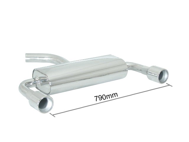 Ragazzon Einddemper VW Golf Mk5 (typ 1K) - 2.0 Turbo FSI GTI (147/169kW) 11/2003-