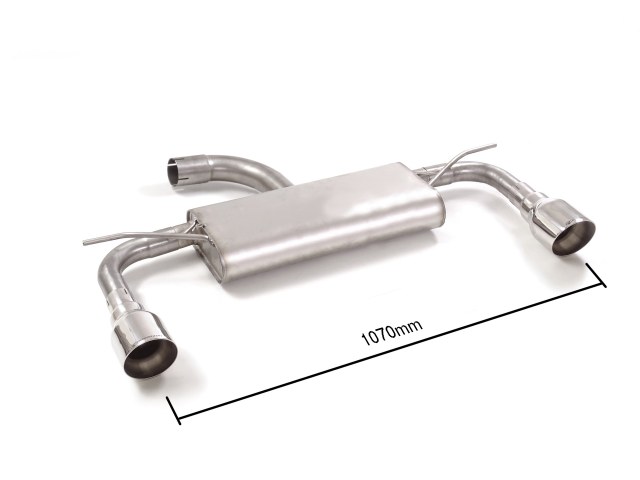 Ragazzon Einddemper VW Golf Mk7.5 (typ AU) - 1.6TDi (85kW) 2018-2020