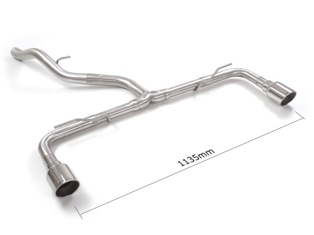 Ragazzon Einddemper VW Golf Mk8 (typ CD) - 1.5TSI - 1.5eTSI (110kW - NO Multilink) 12/2019-