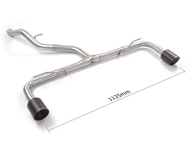 Ragazzon Einddemper VW Golf Mk8 (typ CD) - 1.5TSI - 1.5eTSI (110kW - NO Multilink) 12/2019-