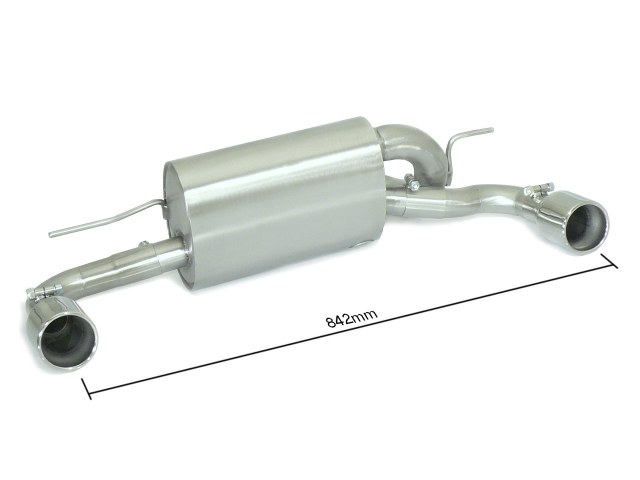 Ragazzon Einddemper BMW 1serie F20/F21 2011-2019 - F21 116d - ed (85kW - N47) 2012-2015
