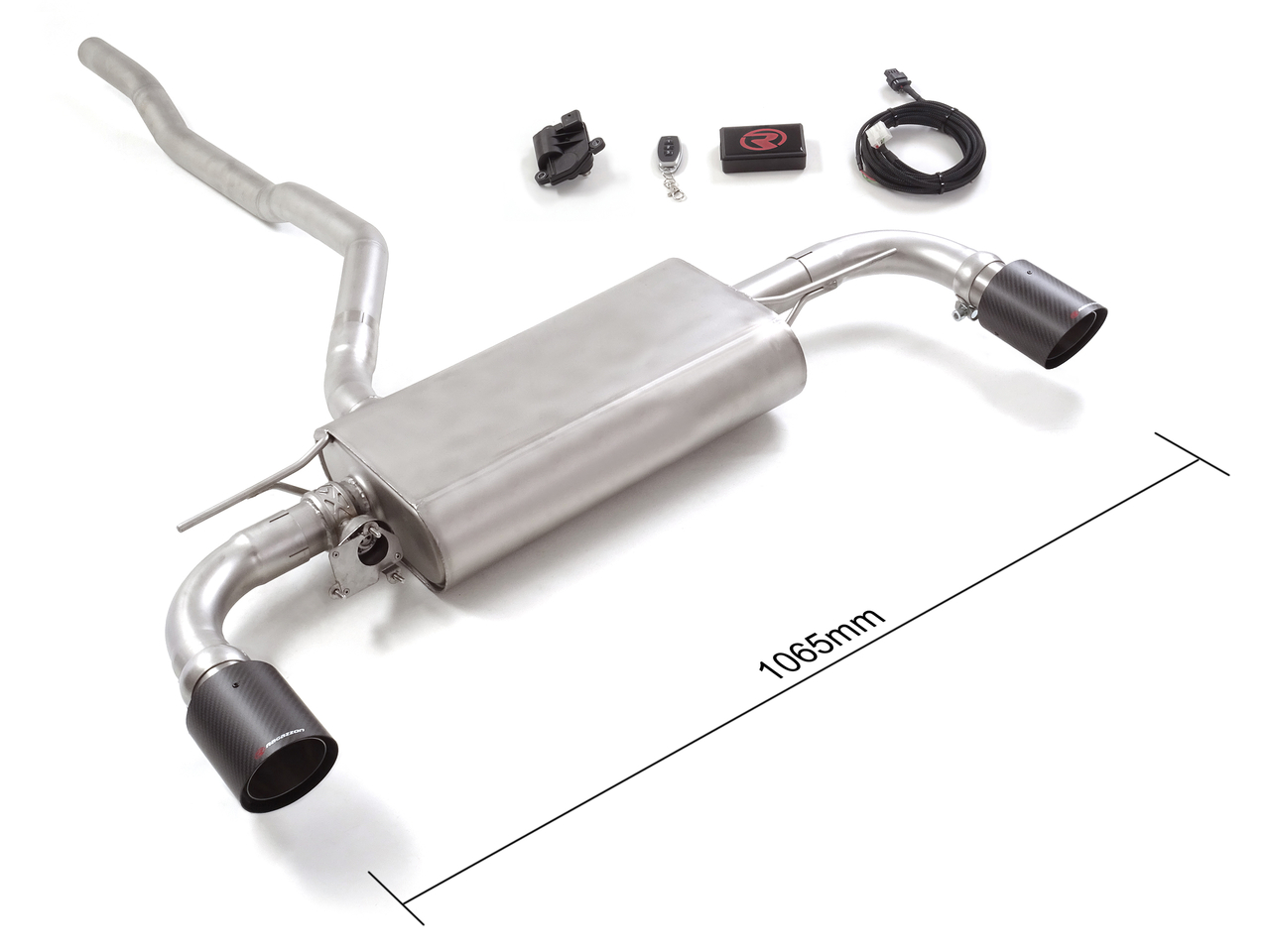 Ragazzon Einddemper BMW 1serie F40 2019-2024 - 116i (80kW) - 118i (103kW / 100kW) 2019-06/2024