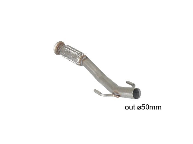 Ragazzon RVS voorbuis Peugeot 207 cc - 1.6 16V THP (110Kw) 03/2007-