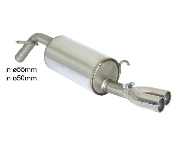 Ragazzon Einddemper Peugeot 208 Mk1 2012-2019 - XY 1.6 16V THP (115kW) 2012-