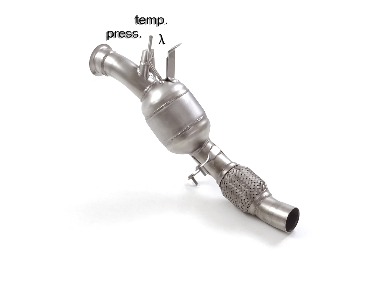 Ragazzon Katalysator + RVS Roetfilter Vervangingspijp BMW 3serie E90-E91-E92-E93 2005-2013 - E91(Touring) 320D - 320xD (135kw) 2010-2012