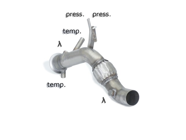 Ragazzon Vervangingspijp BMW 3serie F30-F31-F34-F35 2011-2019 - F30(Sedan) 330D - 330D xDrive (190kW) 2012-